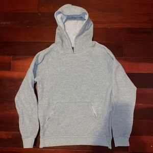 Zara men’s hoodie with zipper sides and pockets